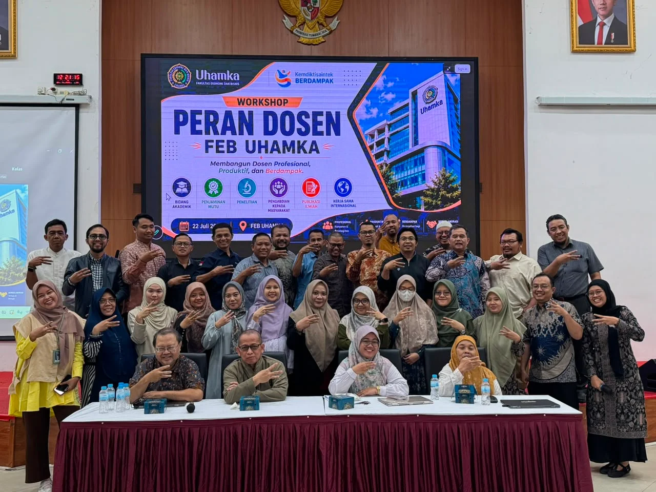 Workshop Peran Dosen FEB Uhamka Perkuat Implementasi Catur Dharma Perguruan Tinggi